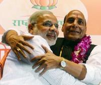 Rajnath allocates work to BJP leaders, does the balancing act