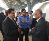 Leading by example: Narayana Murthy takes metro to commute in Bengaluru