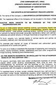 Sree firm talks of betting